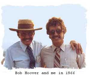 Bob Hoover and me in 1966